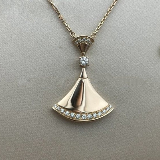 [Lumi Jewelry]DREAM NECKLACE PINK GOLD DIAMOND
