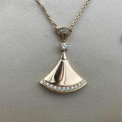 [Lumi Jewelry]DREAM NECKLACE PINK GOLD DIAMOND