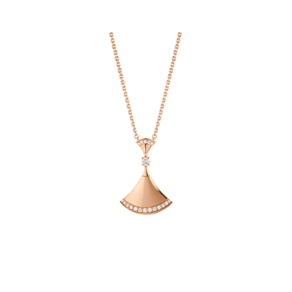 [Lumi Jewelry]DREAM NECKLACE PINK GOLD DIAMOND