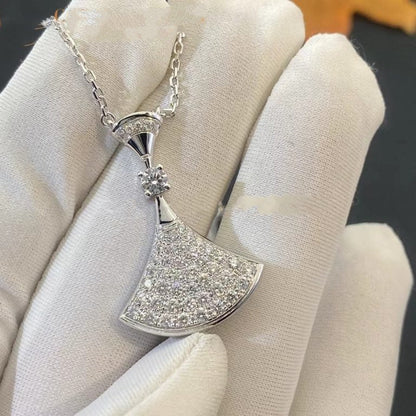[Lumi Jewelry]DREAM NECKLACE SILVER FULL DIAMOND