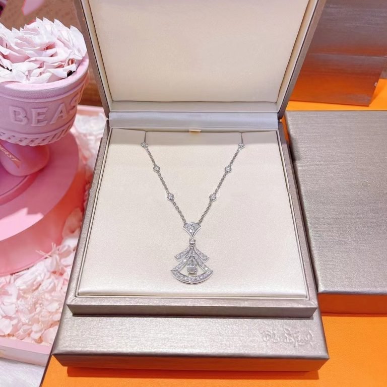 [Lumi Jewelry]DREAM NECKLACE WHITE DIAMOND SILVER