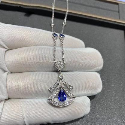[Lumi Jewelry]DREAM NECKLACE AGATE DIAMOND SILVER