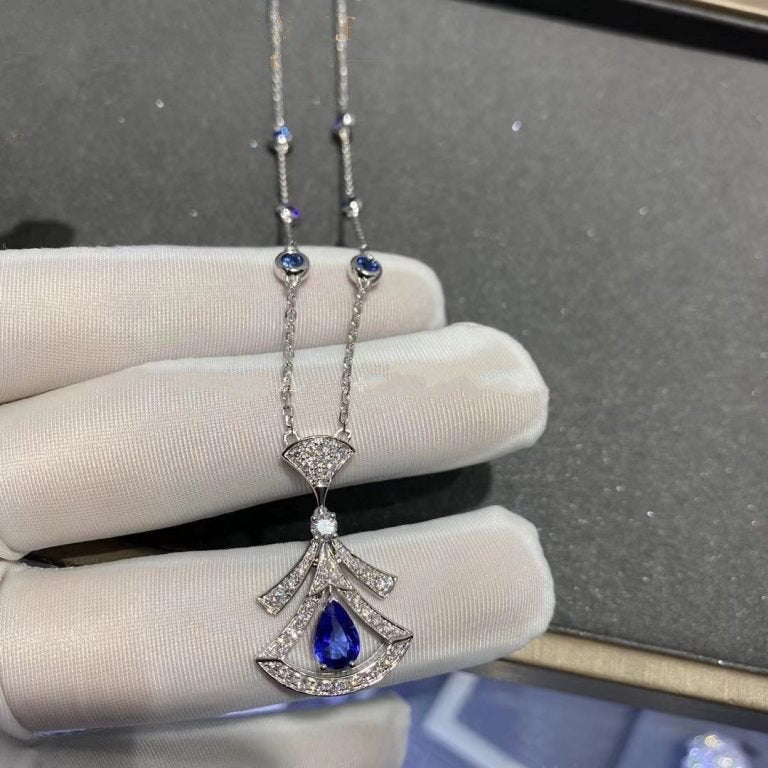 [Lumi Jewelry]DREAM NECKLACE AGATE DIAMOND SILVER