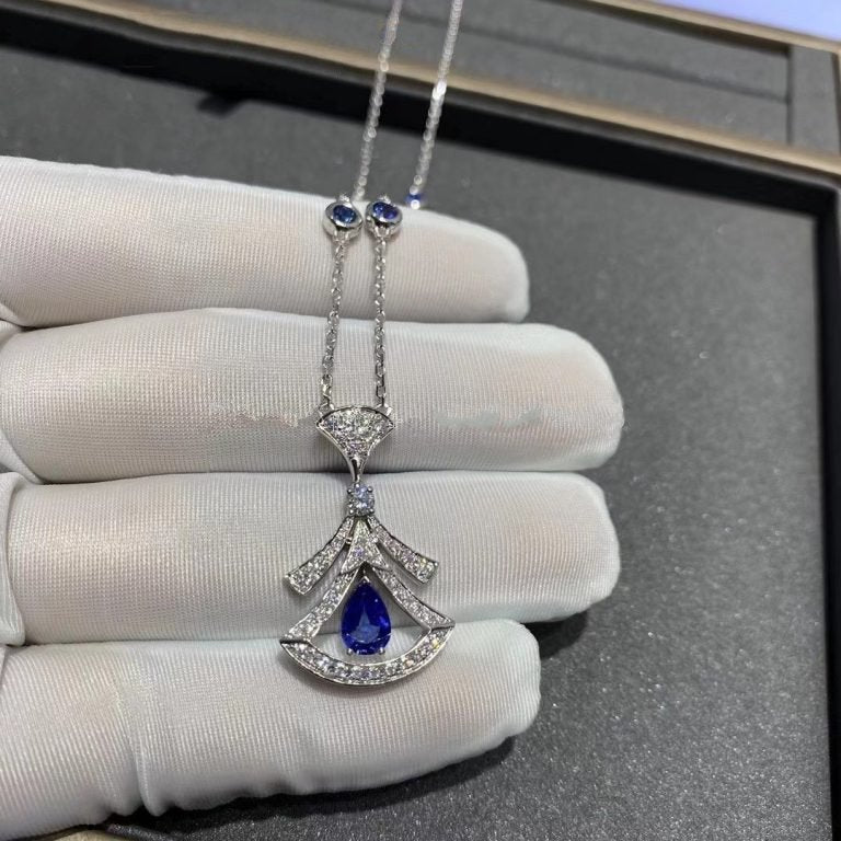 [Lumi Jewelry]DREAM NECKLACE AGATE DIAMOND SILVER