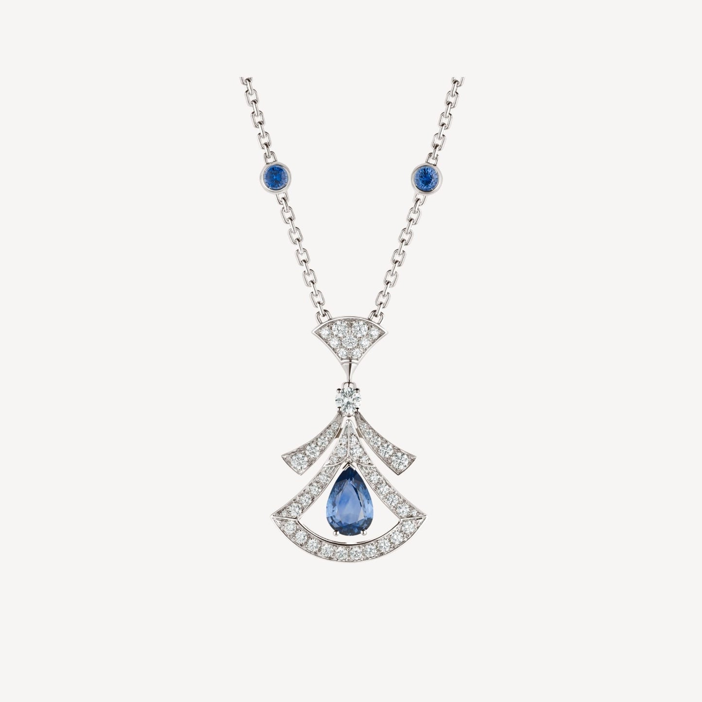 [Lumi Jewelry]DREAM NECKLACE AGATE DIAMOND SILVER
