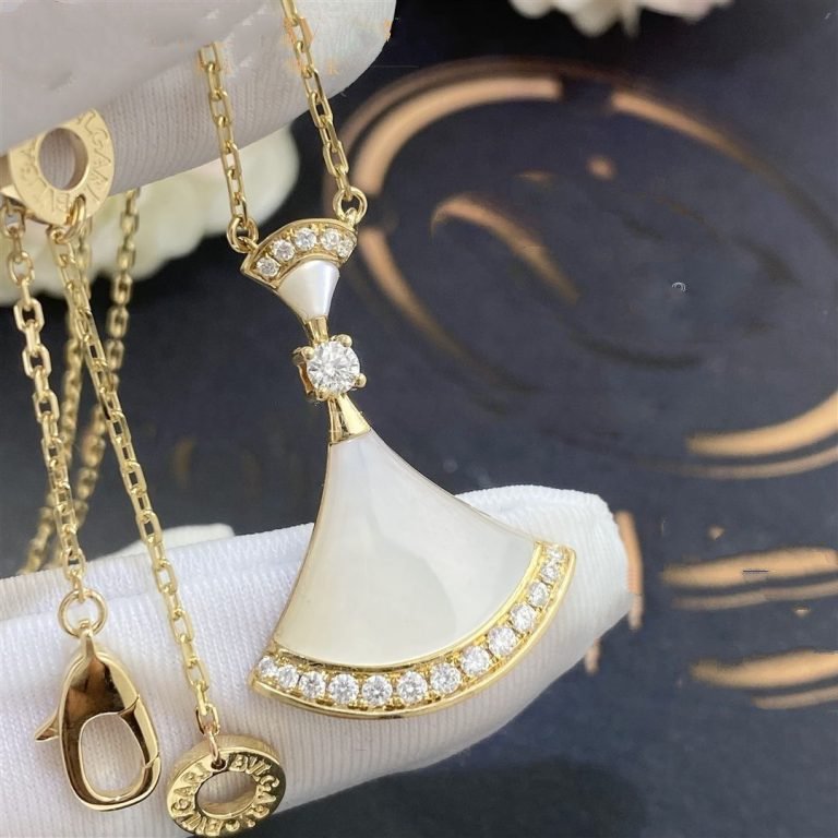 [Lumi Jewelry]DREAM NECKLACE MOP GOLD DIAMOND