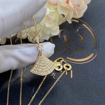 [Lumi Jewelry]DREAM NECKLACE GOLD FULL DIAMOND
