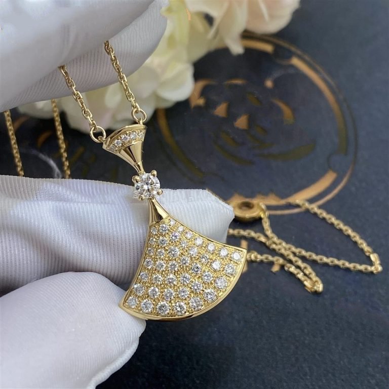 [Lumi Jewelry]DREAM NECKLACE GOLD FULL DIAMOND