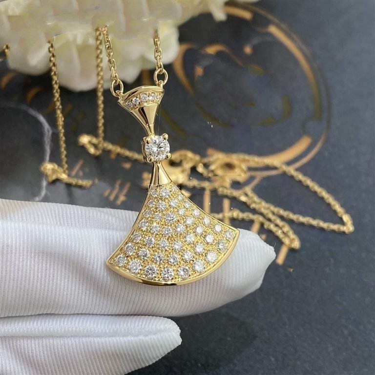[Lumi Jewelry]DREAM NECKLACE GOLD FULL DIAMOND