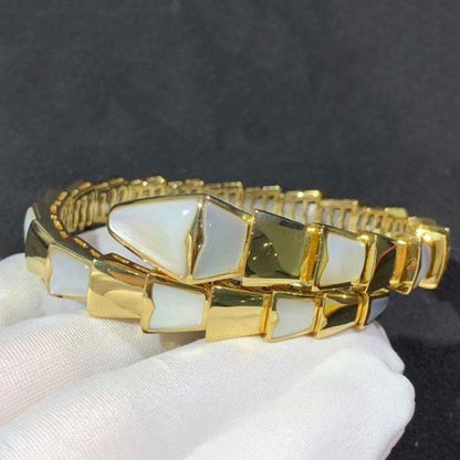[Lumi Jewelry]SERPENTI BRACELET MOP GOLD