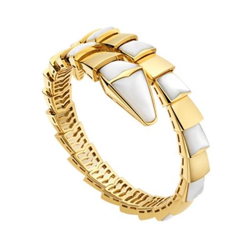 [Lumi Jewelry]SERPENTI BRACELET MOP GOLD