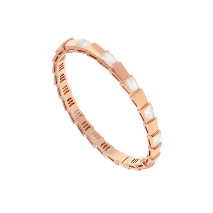 [Lumi Jewelry]SERPENTI BRACELET PINK GOLD MOP