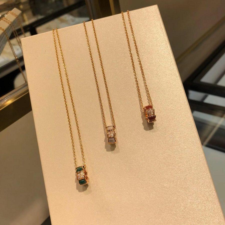 [Lumi Jewelry]SERPENTI PEDANT DIAMOND NECKLACE