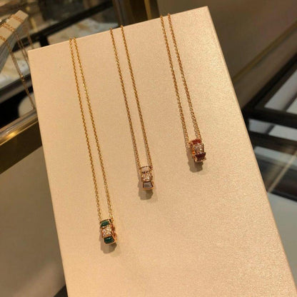 [Lumi Jewelry]SERPENTI PEDANT DIAMOND NECKLACE