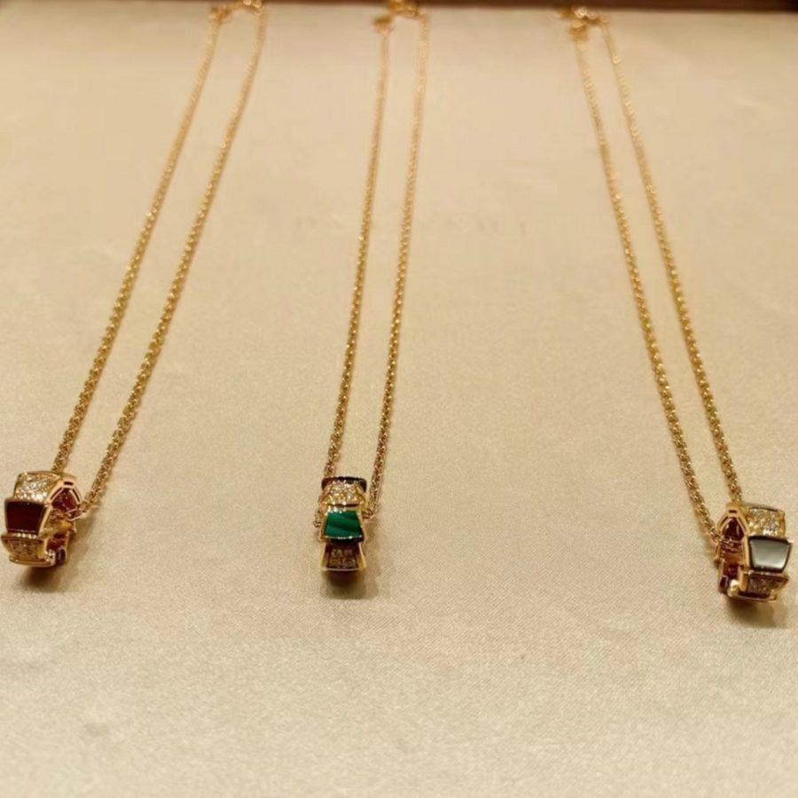 [Lumi Jewelry]SERPENTI PEDANT DIAMOND NECKLACE