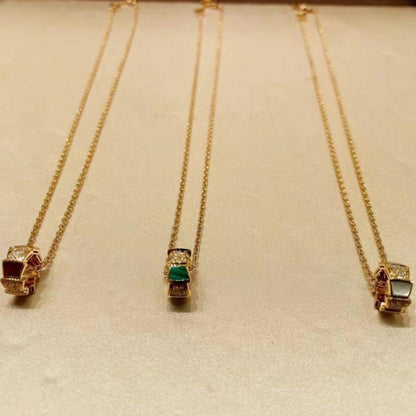 [Lumi Jewelry]SERPENTI PEDANT DIAMOND NECKLACE