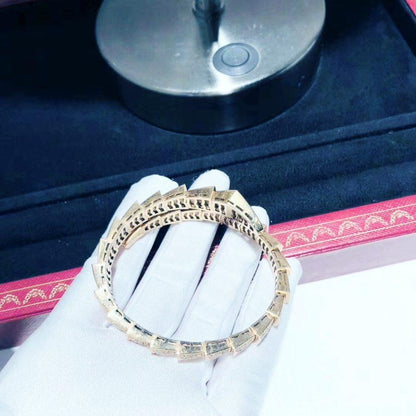 [Lumi Jewelry]SERPENTI BRACELET 8MM PINK GOLD DIAMOND