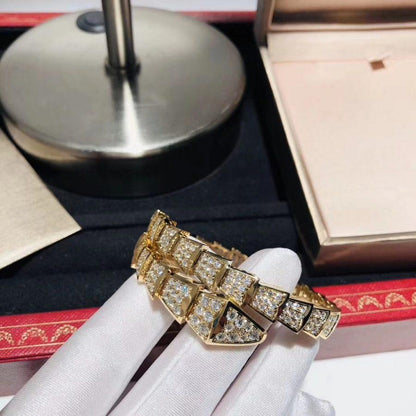 [Lumi Jewelry]SERPENTI BRACELET 8MM GOLD DIAMOND