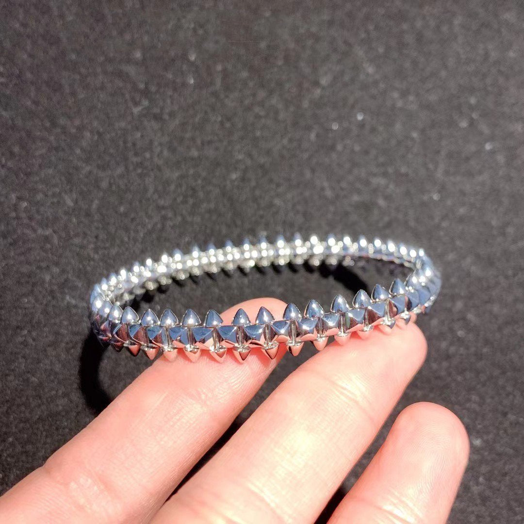 [Lumi Jewelry]CLASH SILVER BRACELET