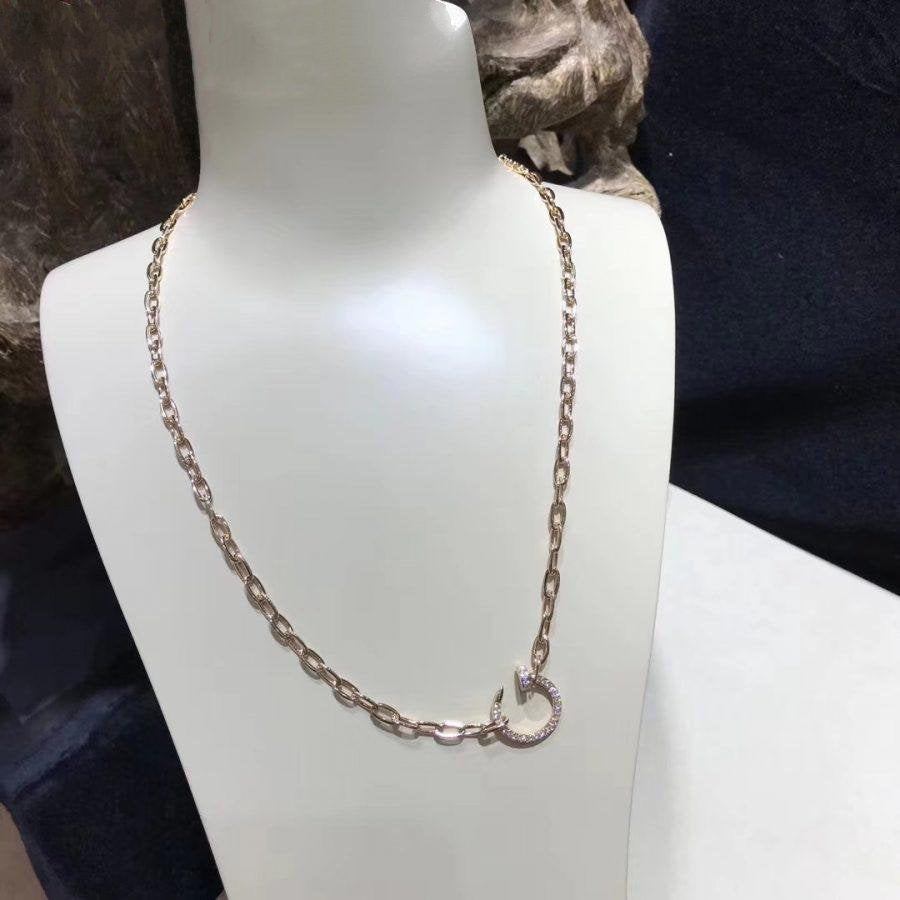 [Lumi Jewelry]JUSTE NECKLACE FULL DIAMONDS