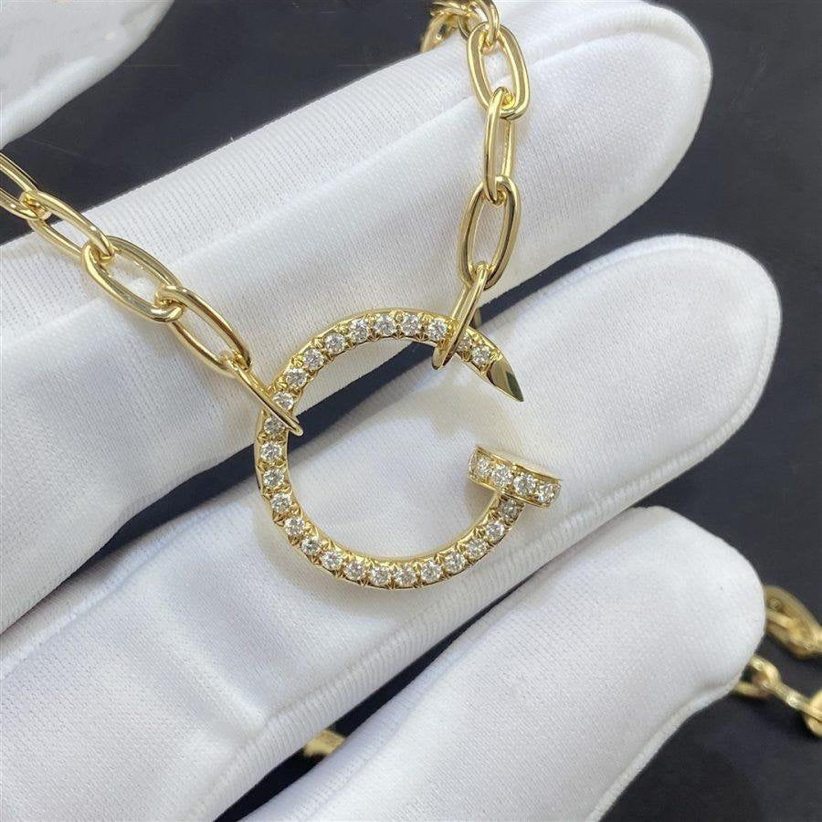 [Lumi Jewelry]JUSTE NECKLACE FULL DIAMONDS