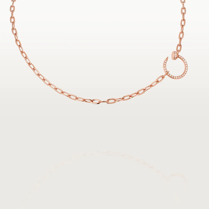 [Lumi Jewelry]JUSTE NECKLACE FULL DIAMONDS