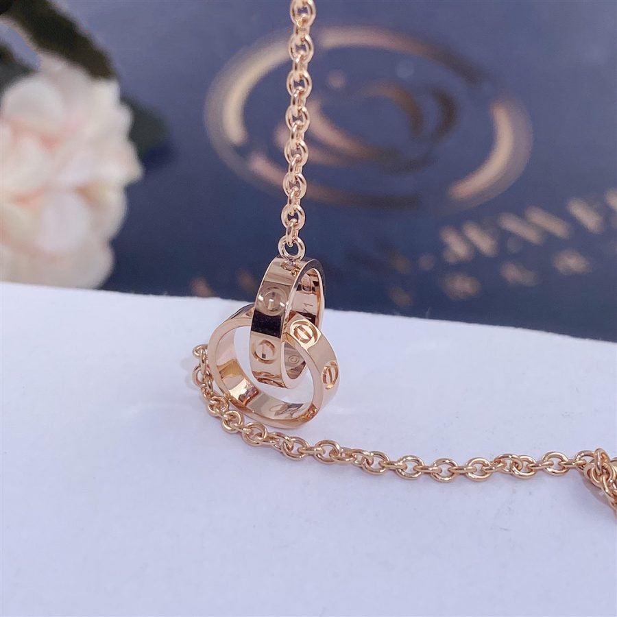 [Lumi Jewelry]LOVE BRACELET DOUBLE RING