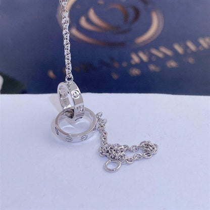 [Lumi Jewelry]LOVE BRACELET DOUBLE RING