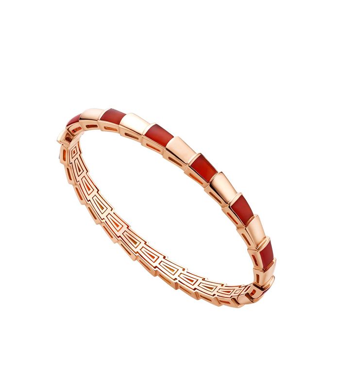 [Lumi Jewelry]SERPENTI BRACELET PINK GOLD RUBELLITE