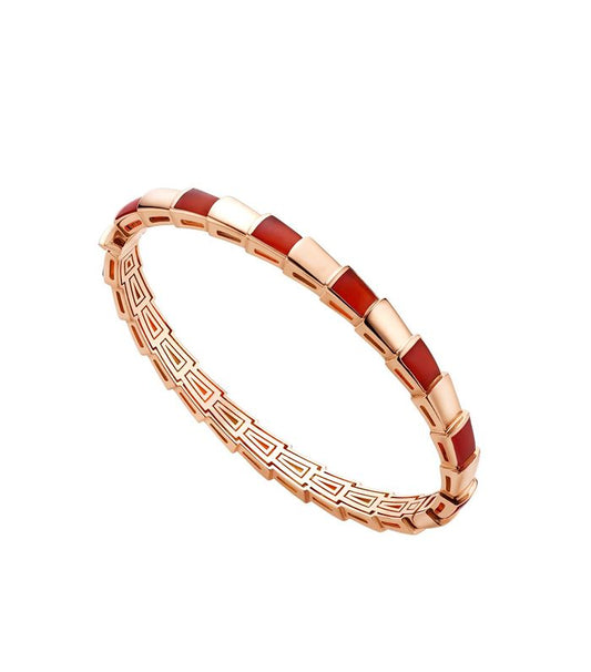 [Lumi Jewelry]SERPENTI BRACELET PINK GOLD RUBELLITE