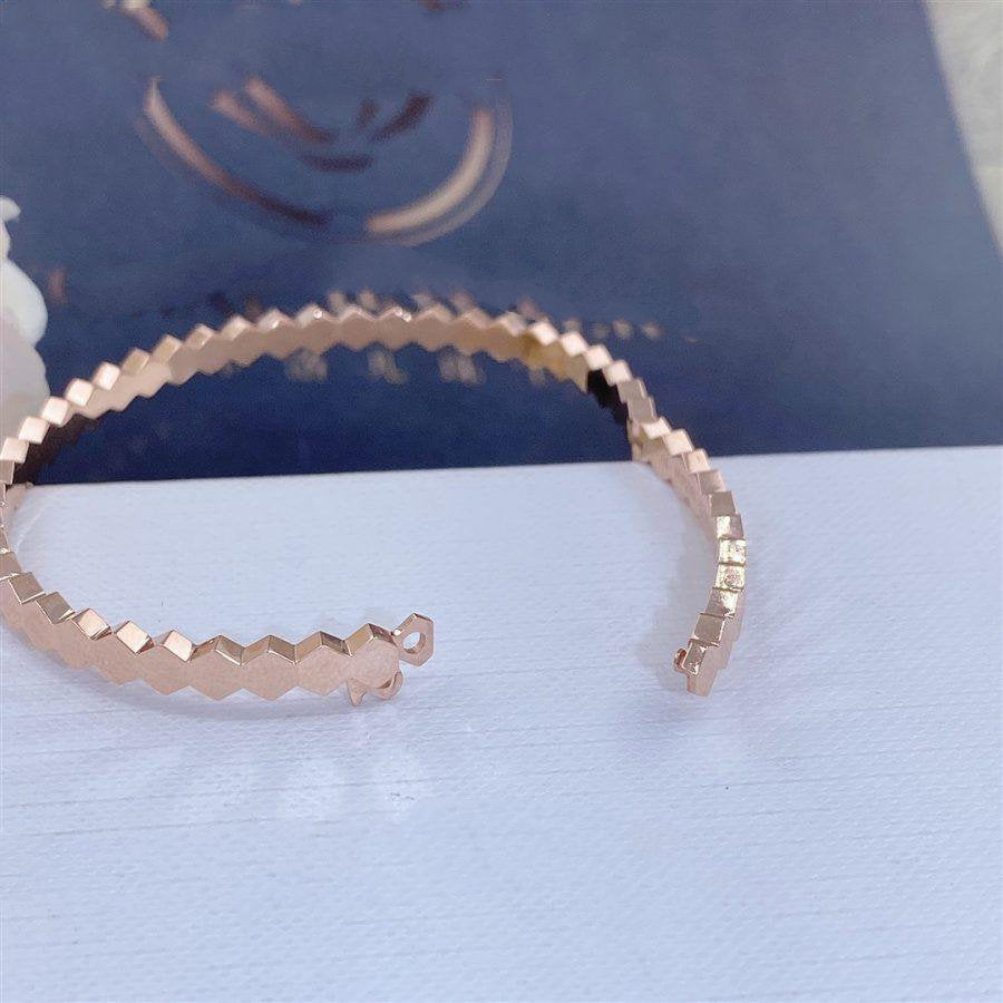 [Lumi Jewelry]BEE LOVE PINK GOLD BRACELET
