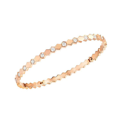 [Lumi Jewelry]BEE LOVE SILVER DIAMOND BRACELET