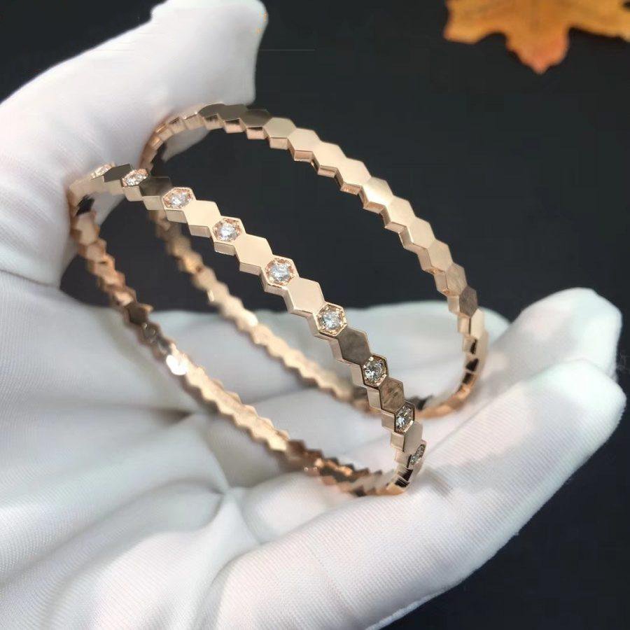 [Lumi Jewelry]BEE LOVE SILVER DIAMOND BRACELET