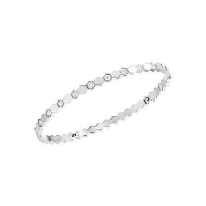 [Lumi Jewelry]BEE LOVE SILVER DIAMOND BRACELET