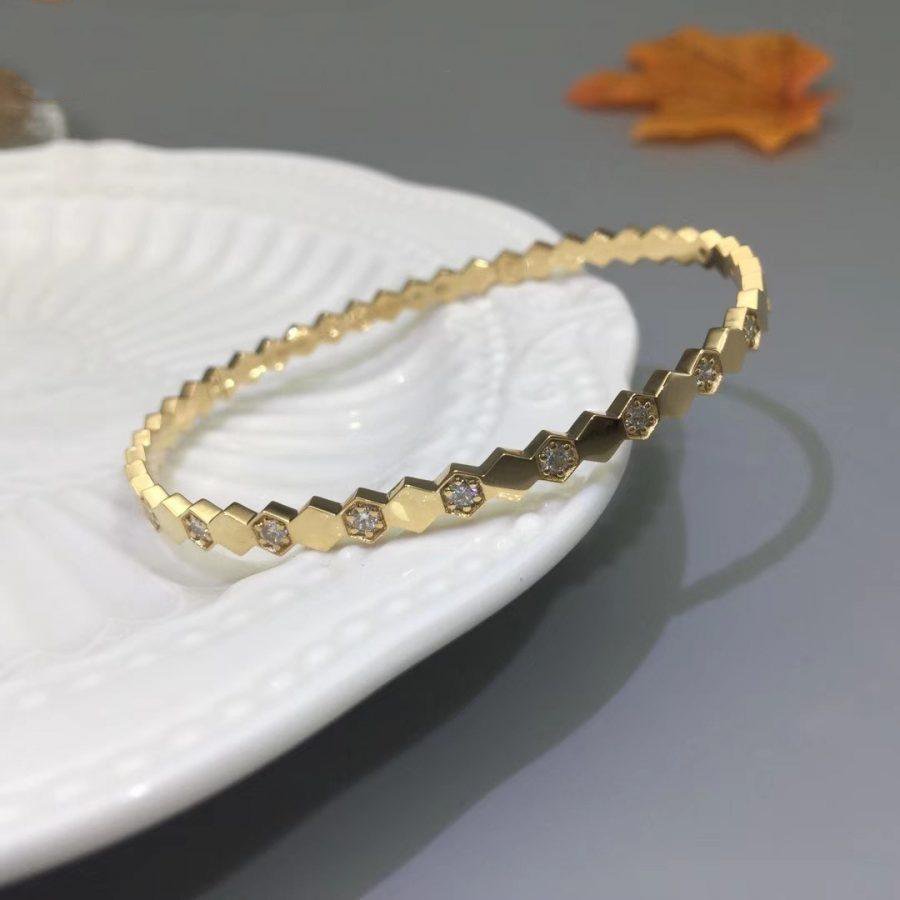 [Lumi Jewelry]BEE LOVE GOLD DIAMOND BRACELET