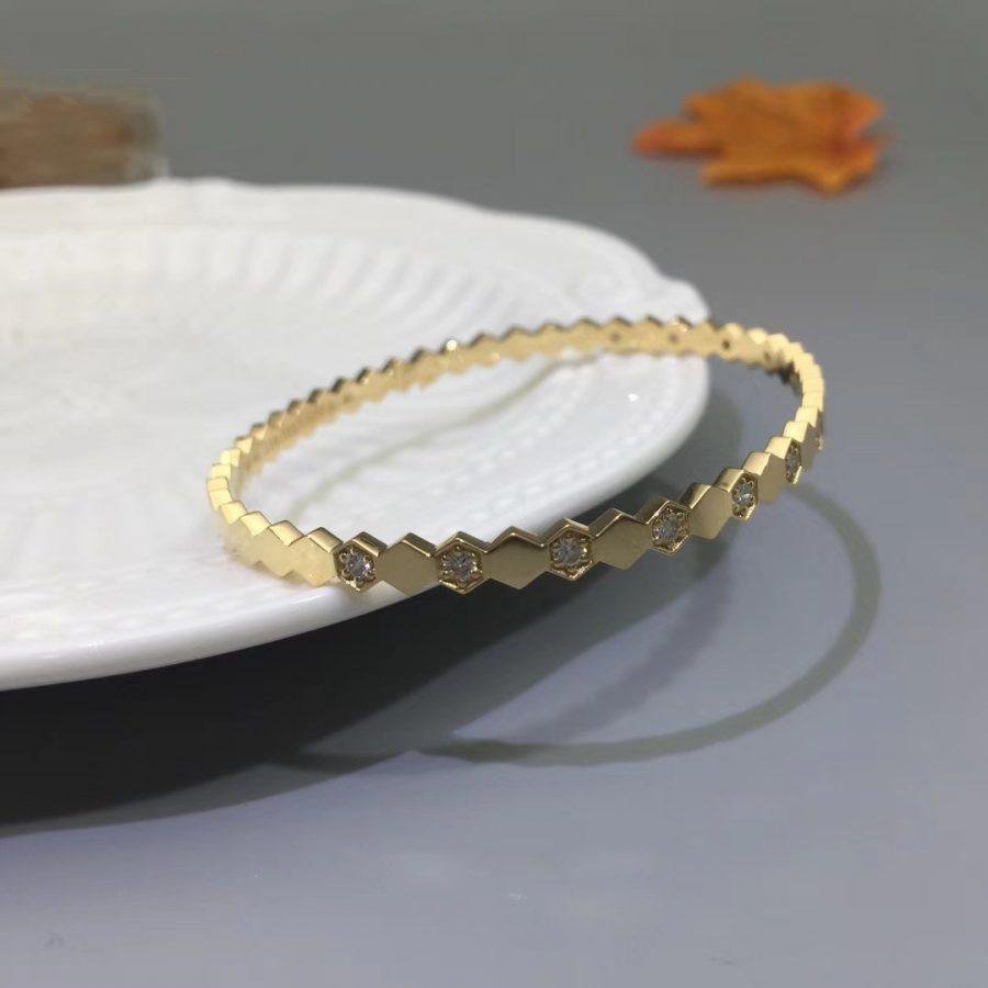 [Lumi Jewelry]BEE LOVE GOLD DIAMOND BRACELET