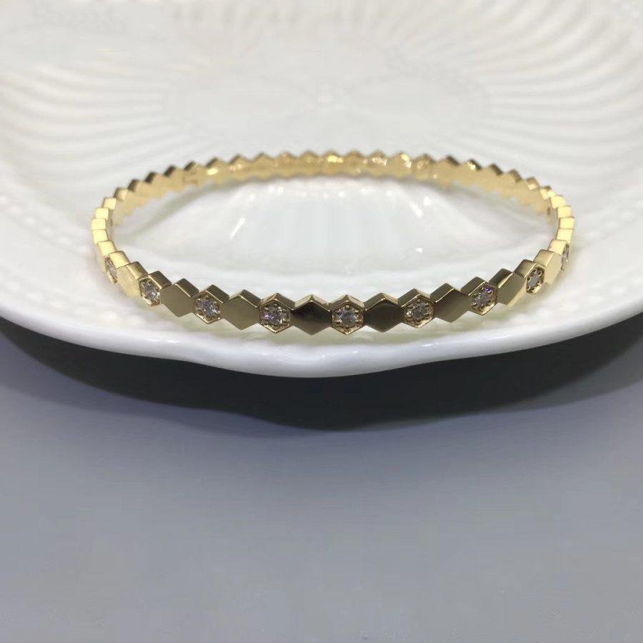 [Lumi Jewelry]BEE LOVE GOLD DIAMOND BRACELET