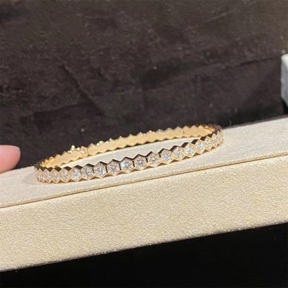 [Lumi Jewelry]BEE LOVE GOLD BRACELET FULL DIAMOND