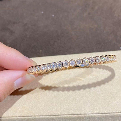 [Lumi Jewelry]BEE LOVE GOLD BRACELET FULL DIAMOND