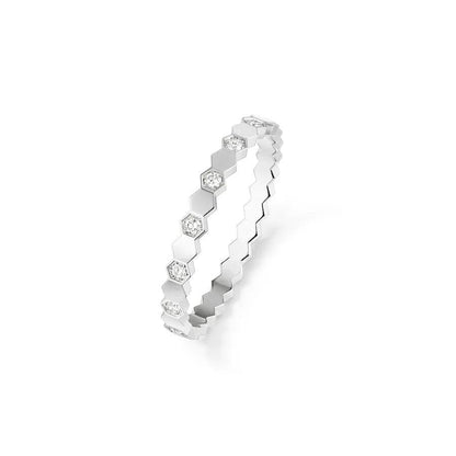 [Lumi Jewelry]BEE LOVE RING SILVER DIAMOND