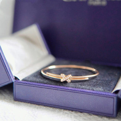 [Lumi Jewelry]JEUX DE BRACELET PINK GOLD DIAMONDS