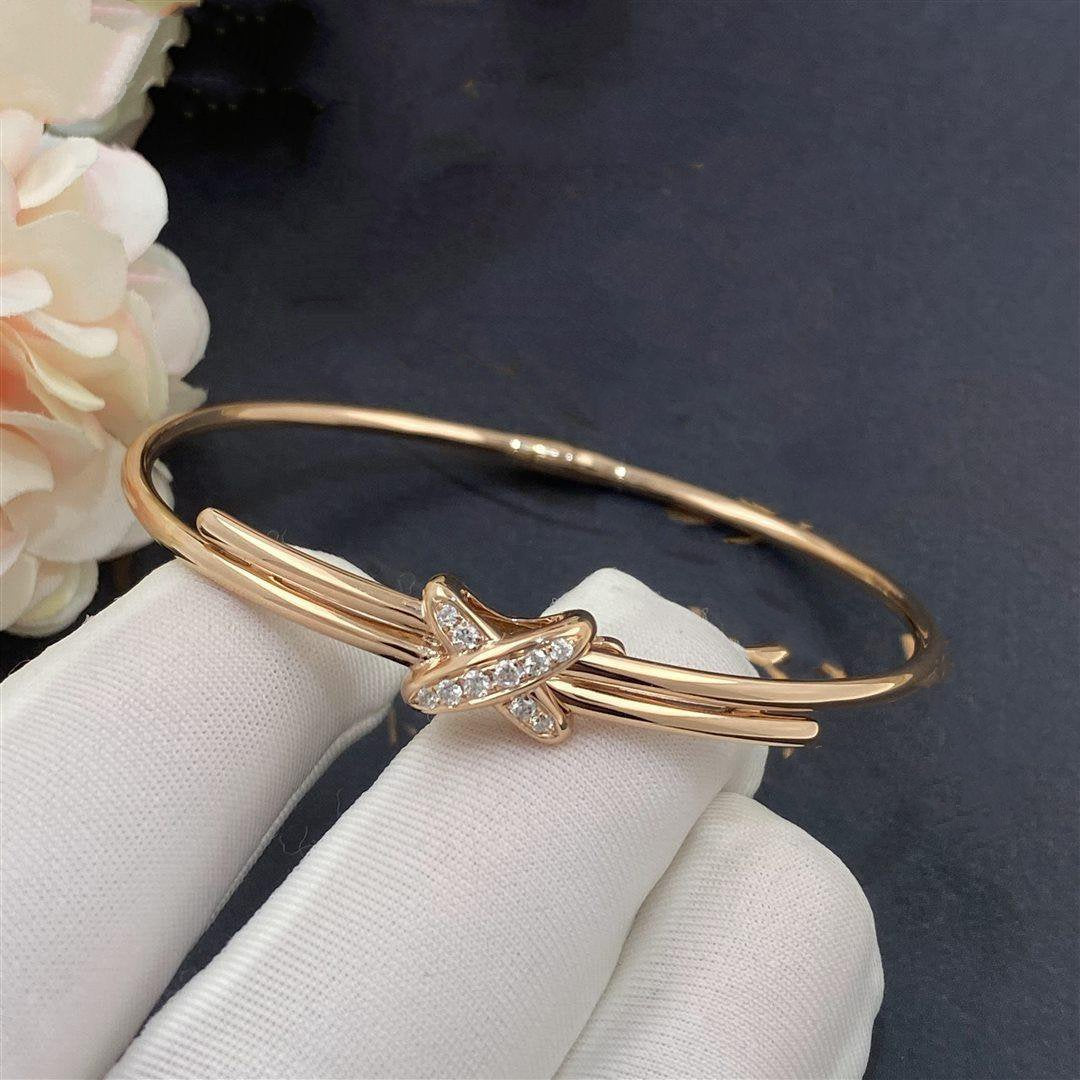 [Lumi Jewelry]JEUX DE BRACELET PINK GOLD DIAMONDS