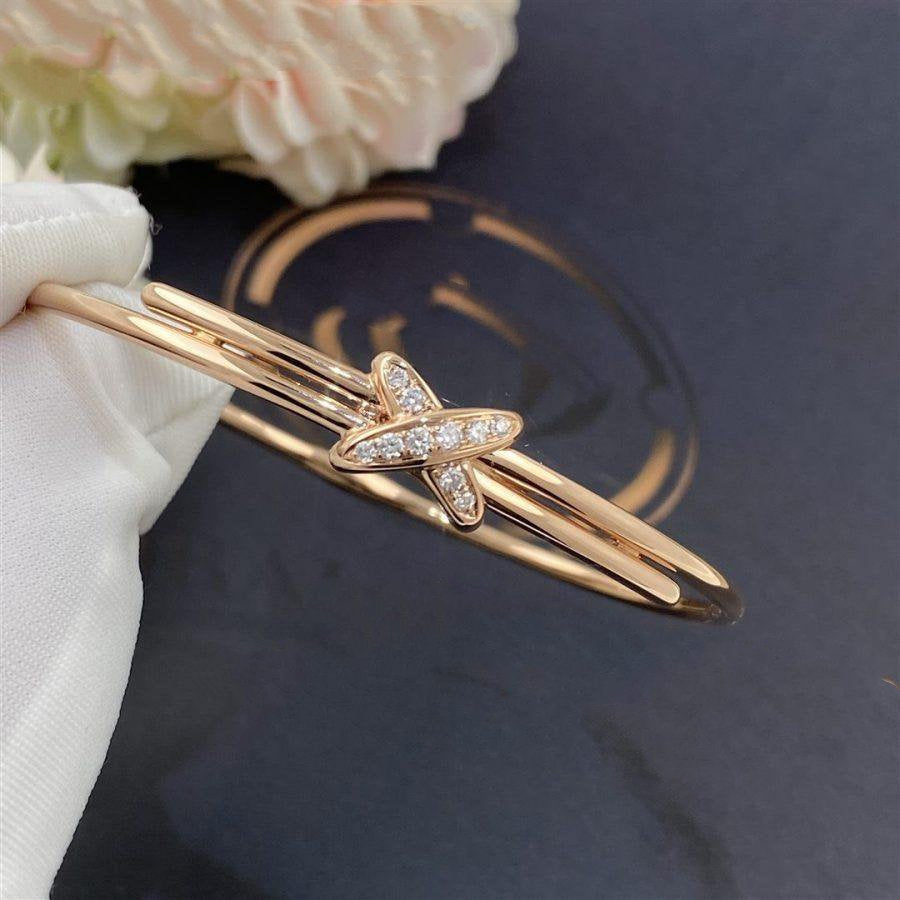 [Lumi Jewelry]JEUX DE BRACELET PINK GOLD DIAMONDS