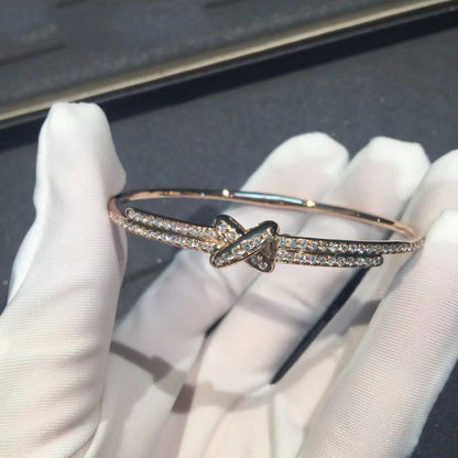[Lumi Jewelry]JEUX DE BRACELET DIAMONDS PINK GOLD