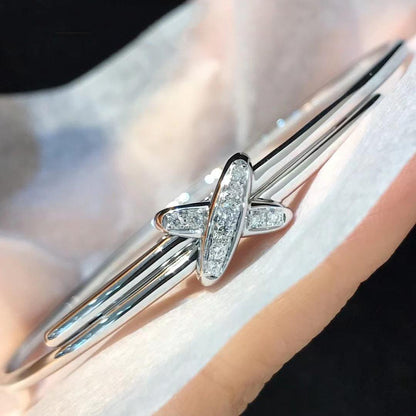 [Lumi Jewelry]JEUX DE BRACELET SILVER DIAMONDS