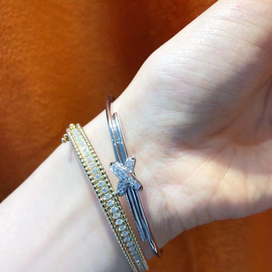 [Lumi Jewelry]JEUX DE BRACELET SILVER DIAMONDS