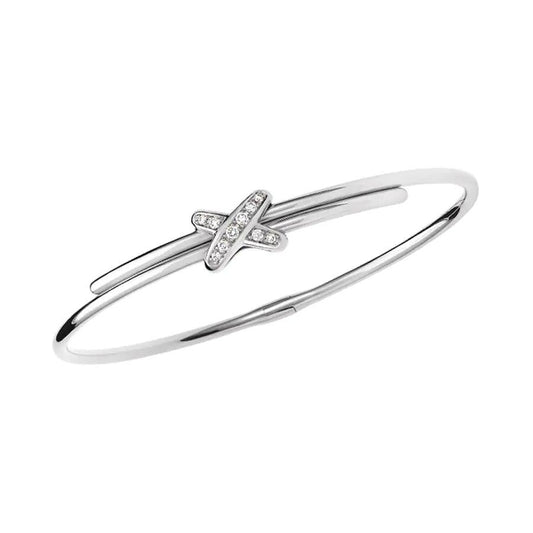 [Lumi Jewelry]JEUX DE BRACELET SILVER DIAMONDS