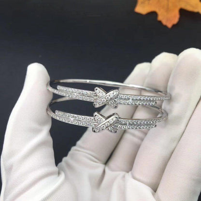 [Lumi Jewelry]JEUX DE BRACELET DIAMONDS SILVER