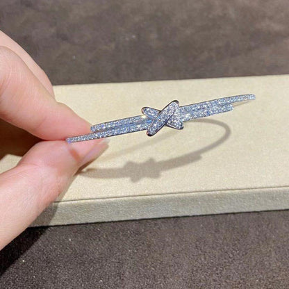 [Lumi Jewelry]JEUX DE BRACELET DIAMONDS SILVER