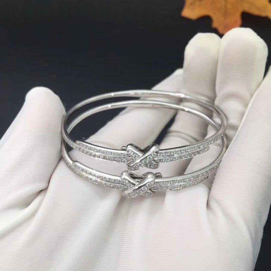 [Lumi Jewelry]JEUX DE BRACELET DIAMONDS SILVER